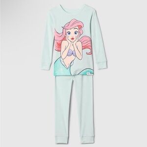 Disney Ariel Kids Pajama Set - Mint Green